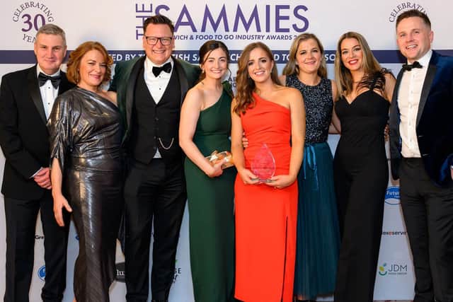 Two chefs from a Warrenpoint food-to-go manufacturer are celebrating after being named among the UK’s top sandwich creators by an industry-leading awards body. Deli Lites new product development technologists, Kirsty Fitzpatrick and Kirsty Beck represented the company at the Sammies – the sandwich and food to go awards – in London after triumphing in the UK regional heats of the Sandwich & Food to Go Designer 2024 awards