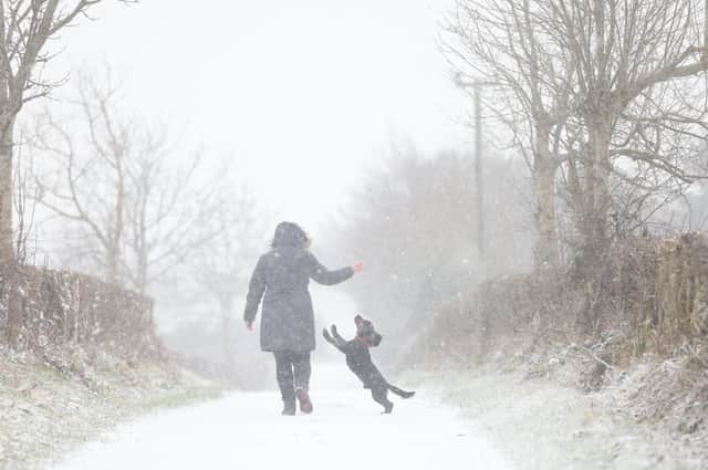 The Met Office has warned of icy conditions this Thursday with the possibility of snow falling on higher ground.