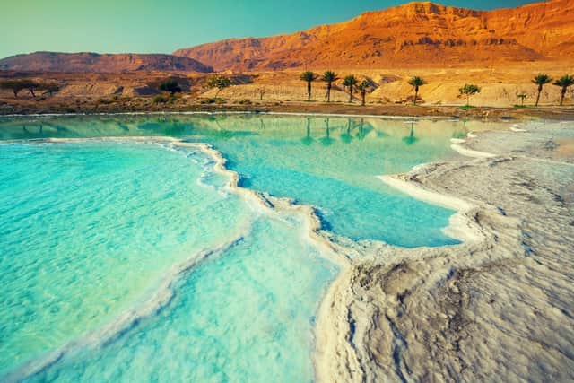 An image used by the Israeli government to promote the Dead Sea