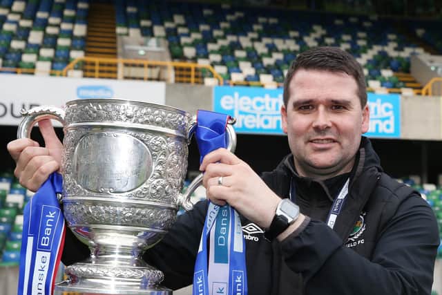 David Healy has won five Premiership titles since being appointed Linfield manager in 2015. PIC: INPHO/Brian Little