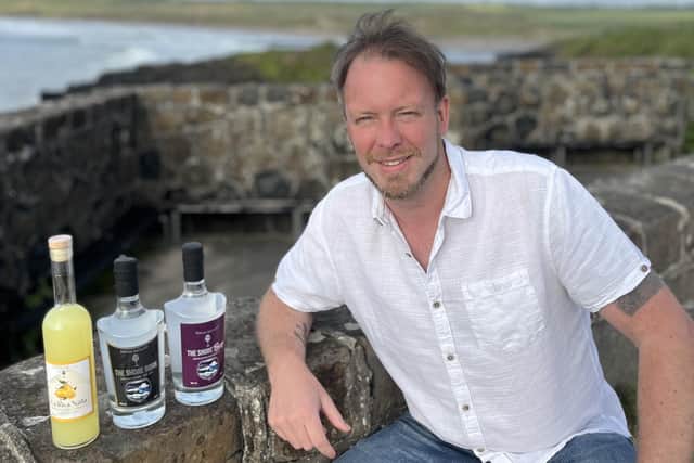 Simon Hogg, founder of Dunluce Distillery in Portballintrae, is now producing a unique gin and an authentic Italian Limoncello liqueur