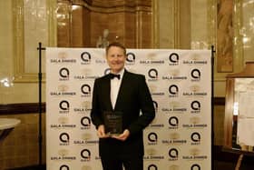 Mark Surgeoner with the British Chambers of Commerce International President’s Award
