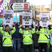 The move from Unite, Unison and Nipsa members, will involve some nurses, ambulance and hospital support staff.