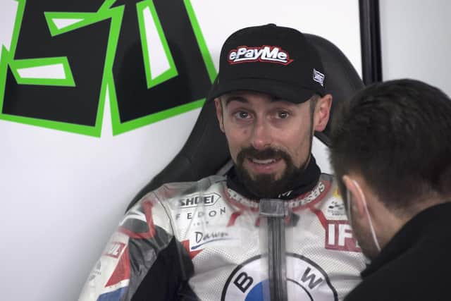 Northern Ireland's Eugene Laverty sustained hip and pelvis fractures in a crash at Phillip Island in Australia. (Photo by Mirco Lazzari gp/Getty Images)