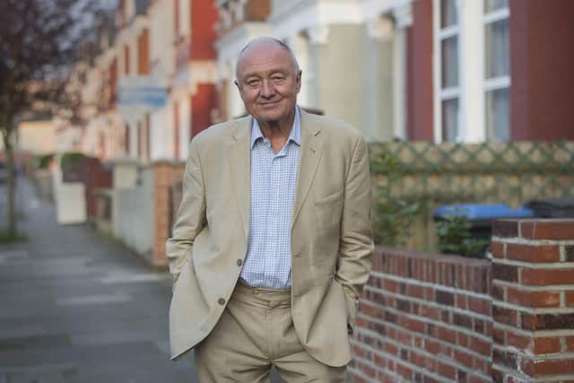Ken Livingstone outside his house in northwest London. The former London mayor is suffering from Alzheimer's disease, his family has announced. Photo: Victoria Jones/PA Wire