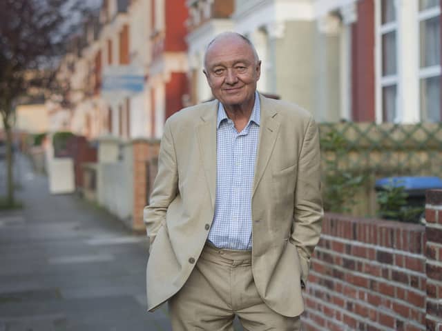 Ken Livingstone outside his house in northwest London. The former London mayor is suffering from Alzheimer's disease, his family has announced. Photo: Victoria Jones/PA Wire