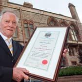 Phil Coulter who has received the Freedom of Derry. Picture Martin McKeown. 07.10.22