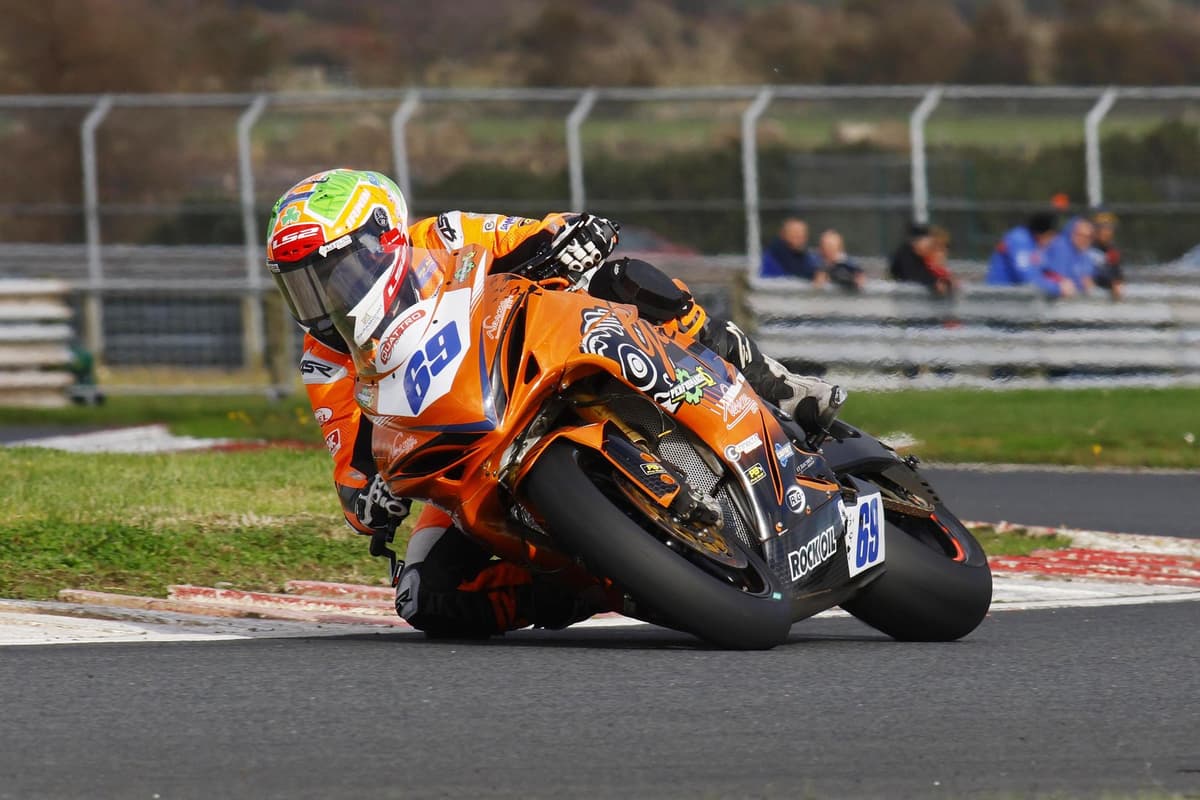 Rhys Racey Newly crowned British Supersport champion Rhys Irwin wins red-flagged ...