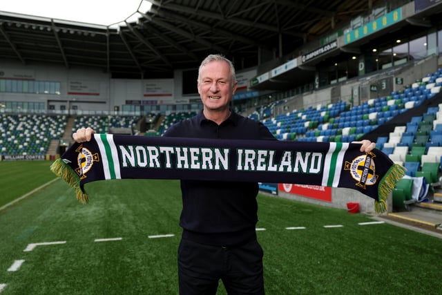 Michael O’Neill was today unveiled as the new Northern Ireland senior men’s manager, signing a five-and-half year deal with the Irish FA.     Photo by William Cherry/Presseye