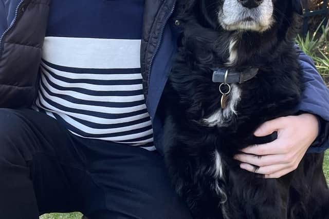 UTV's Daniel Duffy and his dog Olly