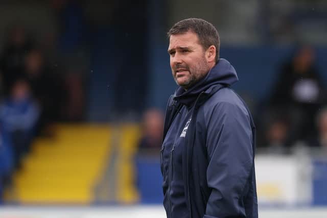Linfield manager David Healy. (Photo by Desmond Loughery/Pacemaker Press)