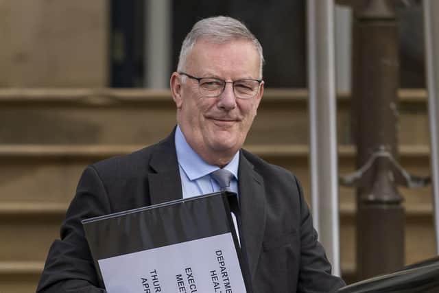 Northern Ireland Health Minister Mike Nesbitt stated two "fail-safes" in the Encompass system of record-keeping in Northern Ireland had not worked. Photo: Liam McBurney/PA Wire