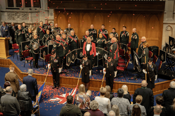 Saturday saw a Royal British Legion remembrance event in Belfast's Assembly Buildings.
