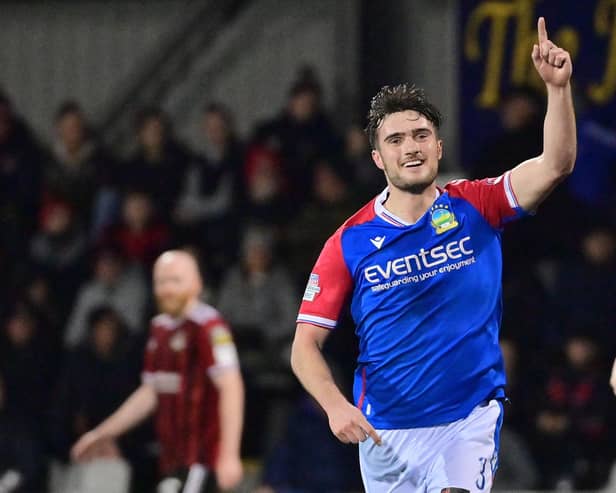 Euan East is determined to reach his first final as a Linfield player in tonight's clash against Dungannon Swifts. PIC: Colm Lenaghan/Pacemaker