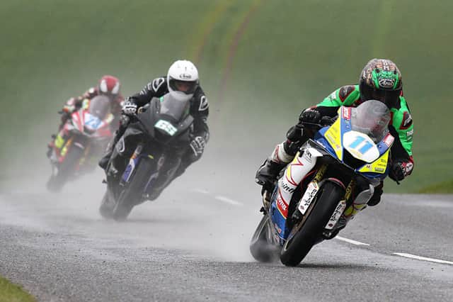 Race action from Tandragee in April 2022. Photo: Rod Neill/Pacemaker