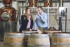 David and Fiona Boyd-Armstrong of Shortcross Whiskey and Gin are set to relaunch the historic Connswater Whiskey