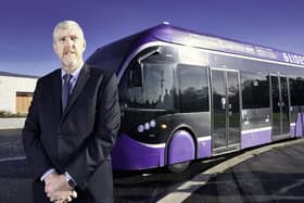Minister John O'Dowd anounced new Glider routes today for north and south Belfast.