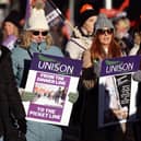 Northern Ireland's biggest strike in around 50 years took place in January.Tens of thousands of public sector staff took part, including educational support workers. An estimated 170,000 workers with 15 trade unions took part. Photo: Press Eye.