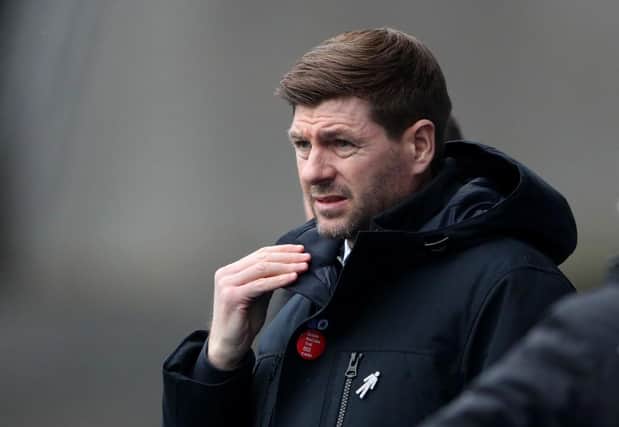 Steven Gerrard, Manager of Rangers. (Photo by Ian MacNicol/Getty Images)