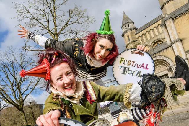 Anita Woods and Sarah McAvoy will perform at the Festival of Fools as The Vonevils