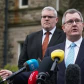 The DUP leadership gave assurances that the Irish Sea border had been removed after they re-entered government earlier this year