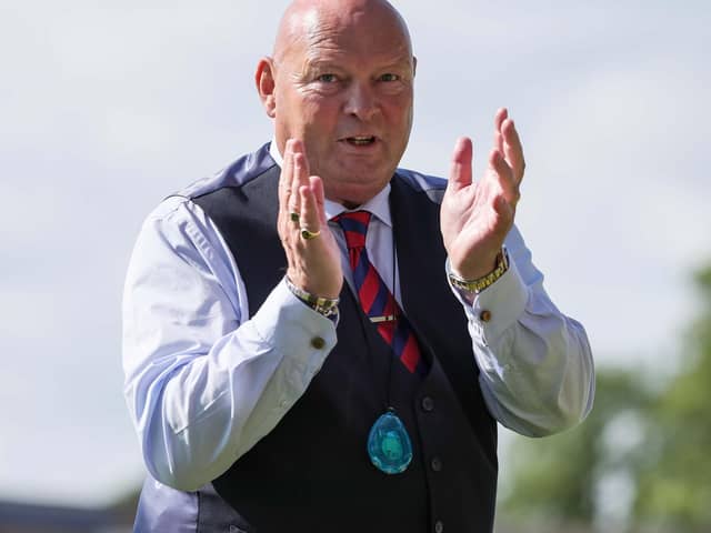 Portadown manager David Jeffrey. (Photo by David Maginnis/Pacemaker Press)