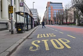 Empty bus lanes in Belfast city centre back in December when public transport workers stage a 48-hour strike in a dispute about pay. Unions revealed today that workers are planning four further days of strike action in February