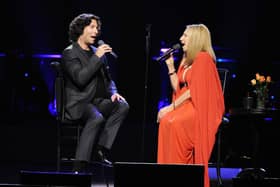 Mum's the word: Jason Gould and Barbra Streisand