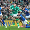 The absence of Leinster full-back Hugo Keenan is a blow for Ireland