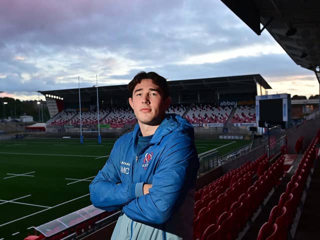 Ulster’s David McCann ahead of the United Rugby Championship date with Munster on Friday at Kingspan Stadium. (Photo by Colm Lenaghan/Pacemaker)