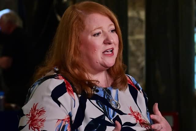 The Alliance leader Naomi Long has set out her vision for Northern Ireland in 2024 - saying it's time to end the 'politics of fear and division'. Photo: Colm Lenaghan/Pacemaker