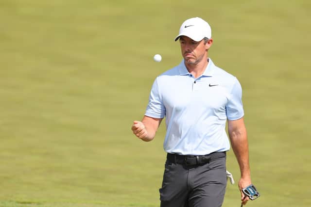 Northern Ireland's Rory McIlroy at the 2024 PGA Championship around Valhalla Golf Club in Louisville, Kentucky. (Photo by Michael Reaves/Getty Images)
