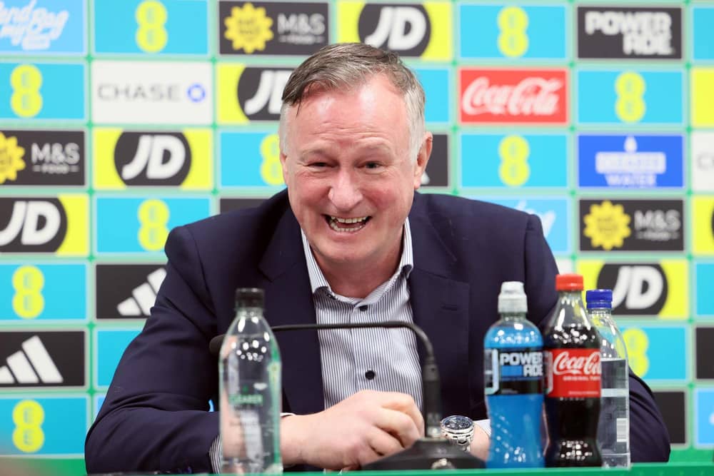 Northern Ireland manager Michael O’Neill. (Photo by Pacemaker)