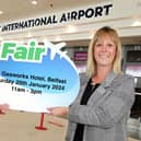 Jaclyn Coulter, human resources manager at Belfast International Airport announces the upcoming Job Fair on Saturday, January 20. More than 100 new jobs are available across the airport site