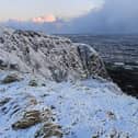 Belfast seen from Cavehill on Friday morning 2 January 2025 taken by Scenic Northern Ireland Photography@scenicniphotography@gmail.com