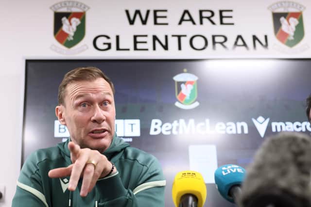Duncan Ferguson confirmed this week as Glentoran manager. (Photo by Stephen Davison/Pacemaker Press)