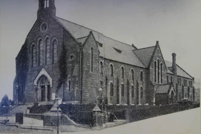 Original Newington Presbyterian Church, 1875