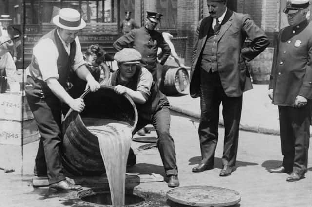 Far from addressing the problem of alcohol abuse, Prohibition only made the problem worse
