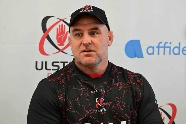 Ulster forwards coach Clarke Dermody. (Photo by Arthur Allison/Pacemaker Press)