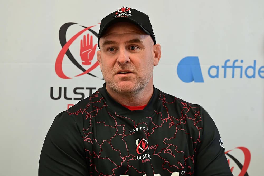 Ulster forwards coach Clarke Dermody. (Photo by Arthur Allison/Pacemaker Press)