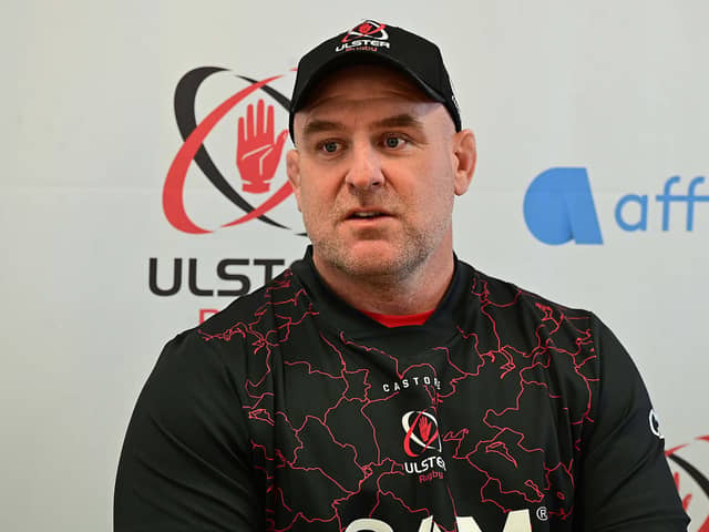 Ulster forwards coach Clarke Dermody. (Photo by Arthur Allison/Pacemaker Press)