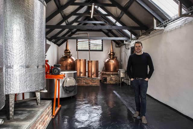 Brendan Carty at his Killowen Distillery in the Mournes, home of the gold standard Irish poitin in the San Francisco Spirits Awards
