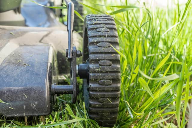 Think about the setting the blades higher on your lawnmower