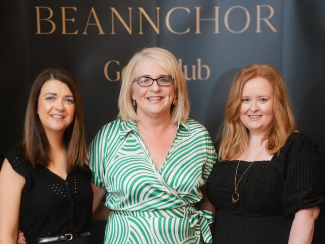 Danielle Marshall, Eve Tumilty and Maeve Morgan