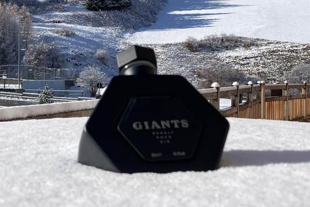 Giants Basalt Rock Gin in the French Alps the unique Irish gin is now on sale throughout France and further afield.