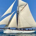 The pilot cutter Pellew is one of two tall ships touring the UK - including a stop in Northern Ireland. Photo: Woodenships.co.uk