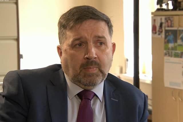 Health Minister Robin Swann on BBC Sunday Politics