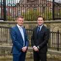 WF Risk Group is continuing its expansion into the Republic of Ireland marketplace with the acquisition of Compass Insurance Brokers in Dublin. Pictured are John Mollohan, director of Compass Insurance Brokers and Richard Willis, managing director of WF Risk Group