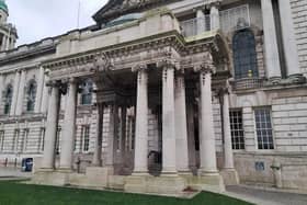 A review of Belfast Council's dual language signs policy held by city hall lawyers concluded Sinn Fein were wrong about the system. Photo: Iain Gray/News Letter