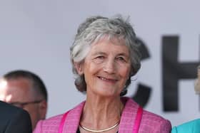 Catherine Connolly told reporters in Glasgow on Thursday that it is “for the people of Scotland to determine their future” when it comes to independence.